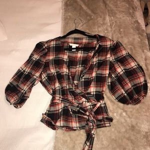 H&M Wrap Top